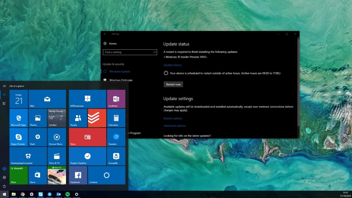 Windows 10 Insider Preview là phần mềm mới nhất