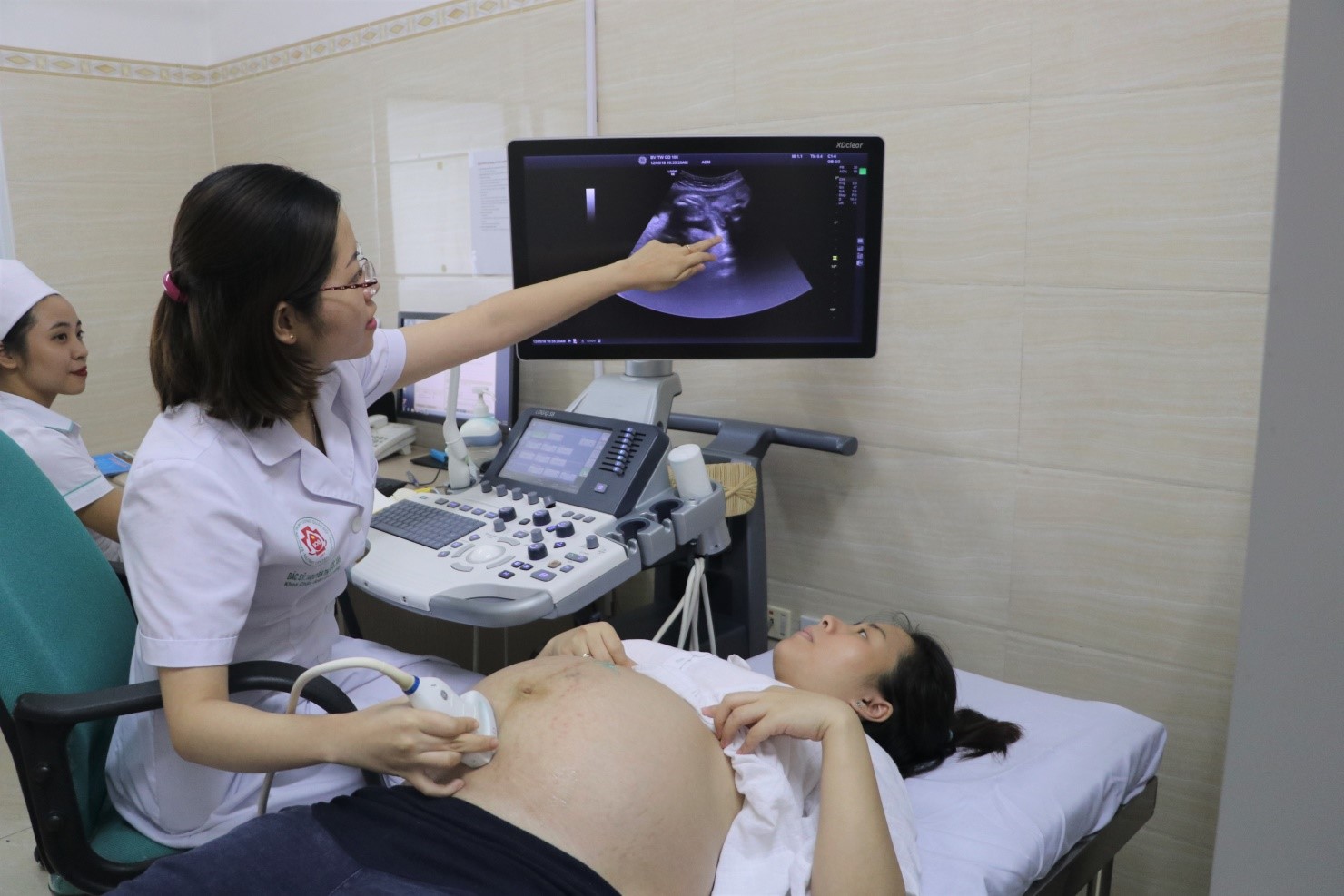Công nghệ siêu âm thai bằng GE Voluson E8 cho hình ảnh sắc nét